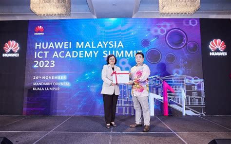 Focus on ict as a key enabler in education and talent development at the Huawei ICT Academy ...