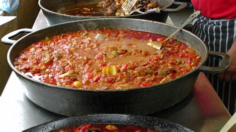 Cooking Food In Large Frying Pan Free Stock Photo - Public Domain Pictures