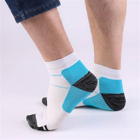 Summark Copper Compression Socks for Men and Women - Circulation Ankle Plantar Fasciitis Arch ...