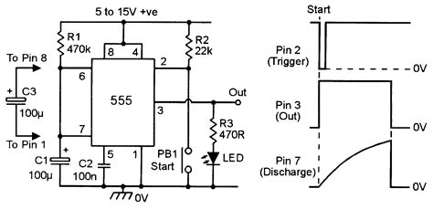 555 Timer Schematic - Schematic Diagram 555 Timer - 26 / In the ...