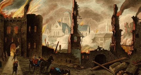 The Entire City Of London Burned For 4 Days In 1666 Due To A Baker Allegedly