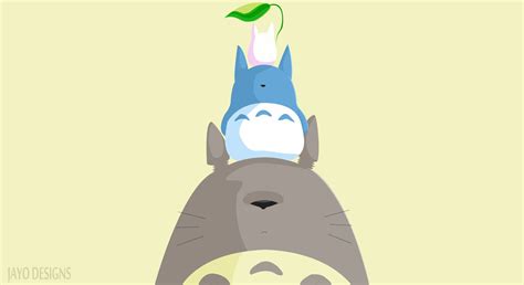 Minimalist Totoro Wallpapers - Top Free Minimalist Totoro Backgrounds - WallpaperAccess