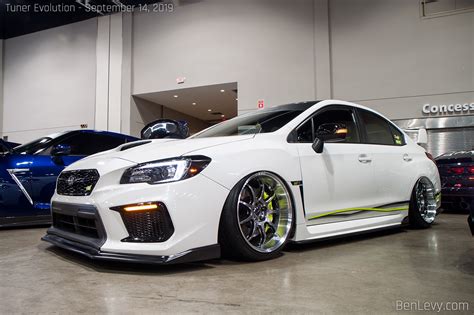 White Subaru WRX STI - BenLevy.com