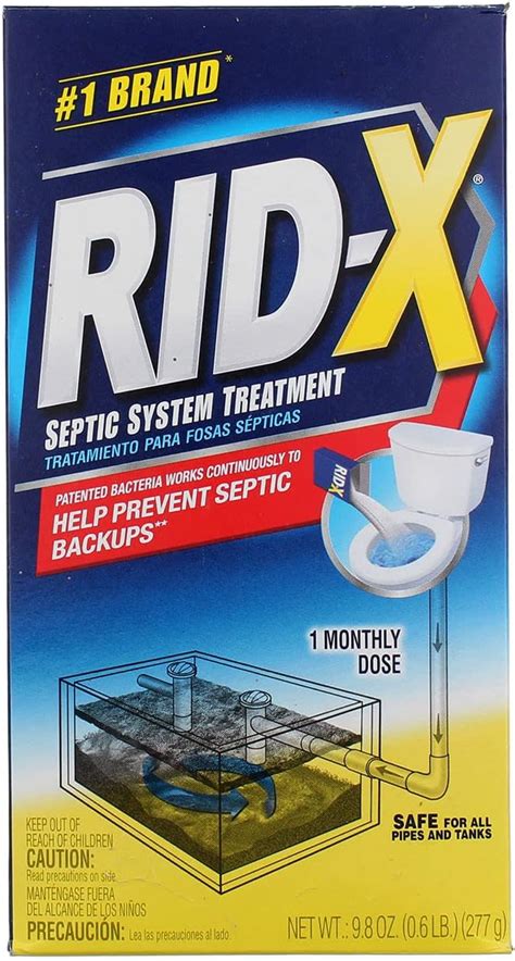 Amazon.com: Rid-X Septic Tank System Treatment, 5 ct. : Health & Household