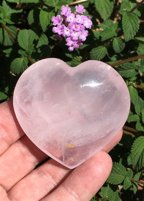 Rose Quartz Heart