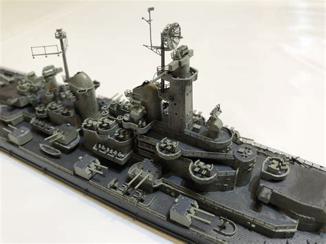 a toy model of a battleship on a table