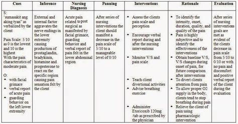 Nursing Care Plan for Pain - JadeabbLindsey