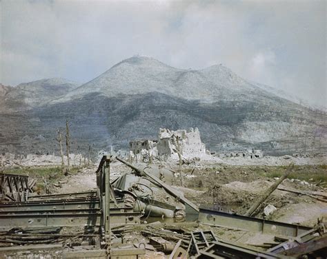 The ruins of Monte Cassino, May 1944 : r/Warthunder