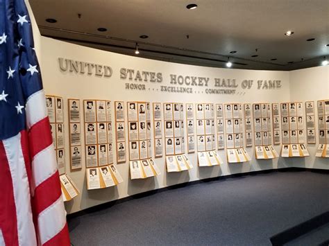 A Look Inside the US Hockey Hall of Fame - That Was A First