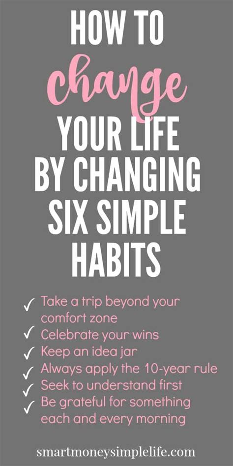 5 Simple Ways To Start Changing Your Life - Positive Corners