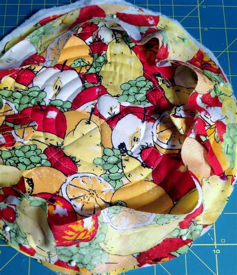 Microwave Bowl Cozy PDF Sewing Pattern and Tutorial Quilted Potholder ...