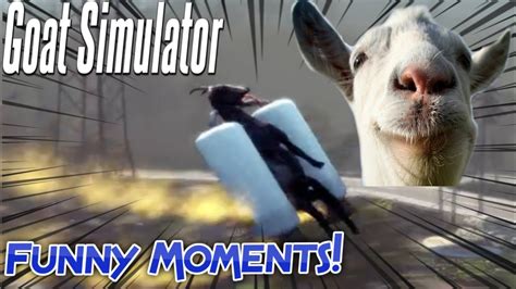 Goat Simulator Funny moments! - YouTube