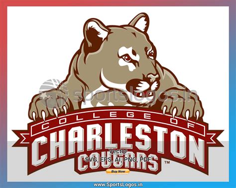 College of Charleston Cougars - 2003-2012, NCAA Division I (a-c), College Sports Vector / SVG ...