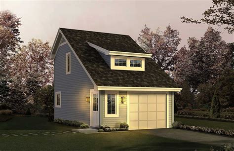 Garage With Studio Apartment - 57163HA | Architectural Designs - House Plans