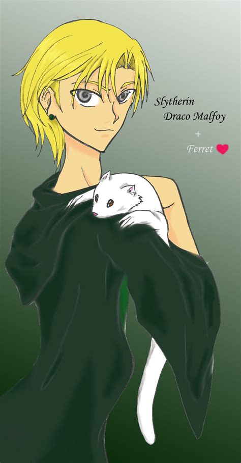 Draco Malfoy and Ferret by SallyVinter on DeviantArt