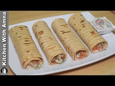 How to Make Turkish Kebab Roll Recipe - Kitchen With Amna