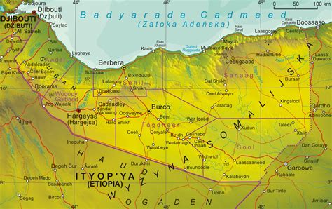 Somaliland Map