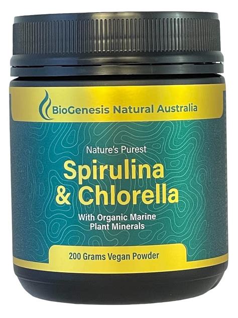 Spirulina & Chlorella Powder - Biogenesis