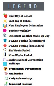 Lamar Middle - School District Instructional Calendar - Laredo Isd ...