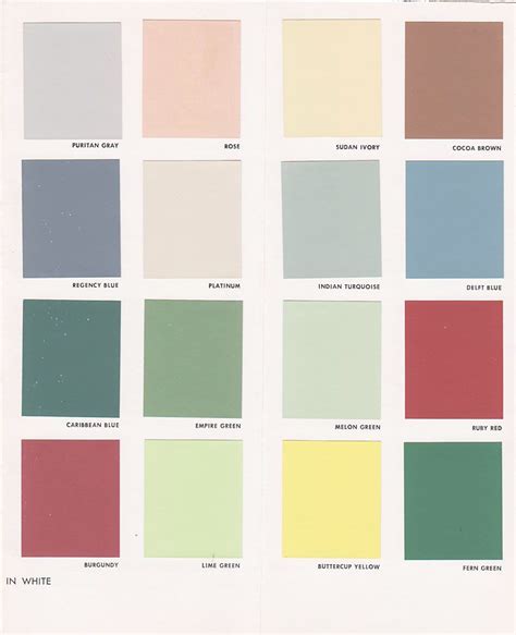 Vintage Paint Colors Home Depot