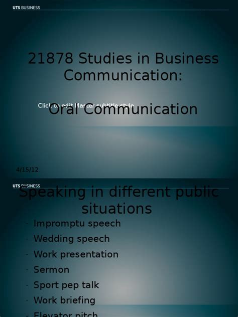 Oral Communication Ppt | Linguistics | Communication