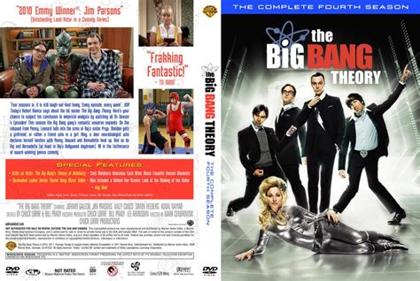 The Big Bang Theory: Season 1-2-3-4 | TV Series | Front DVD Covers