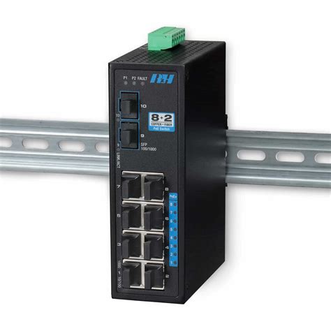 8+2 Gigabit SFP PoE+ Switch | RLH Industries, Inc.