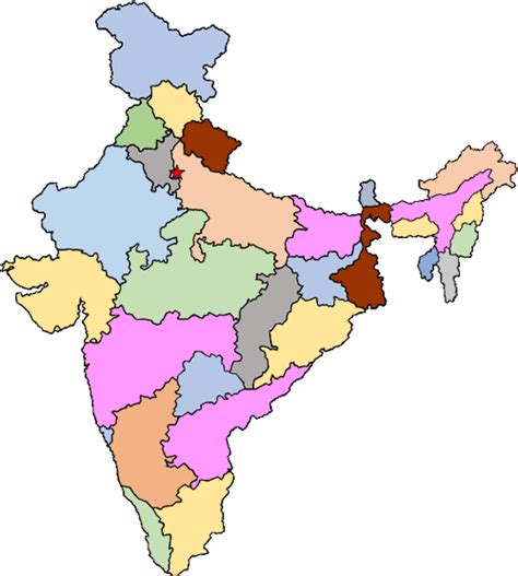 India Map With States For Kids - Get Latest Map Update