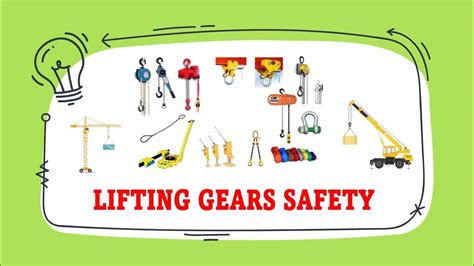 Lifting Gear Equipment Safety | Inspection of Lifting Equipment's / Appliances / Accessories ...