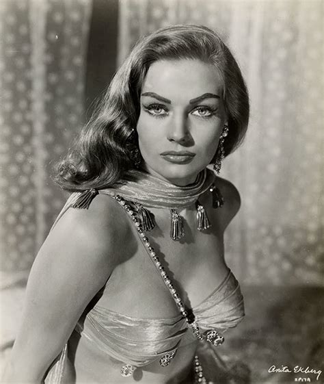 Anita Ekberg, Classic Actresses, Actors & Actresses, Hollywood Glamour, Classic Hollywood, Old ...