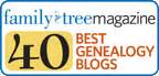 Thank You: The Genetic Genealogist Named Among Family Tree Magazine's 40 Best Genealogy Blogs ...