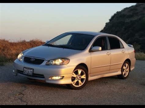 2005 Toyota Corolla XRS Manual - One Take - YouTube