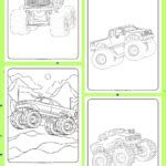 Free Printable Monster Truck Coloring Pages for Kids - Good Mom Living