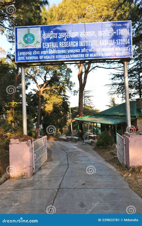 Central Research Institute CRI, Kasauli Editorial Photo - Image of ...