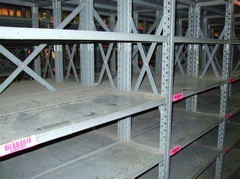 New & Used Industrial Steel Shelving, Republic, Clip Style