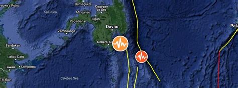 Strong M6.4 earthquake hits near the coast of Mindanao, Philippines ...