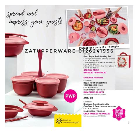 Za Tupperware Brands Malaysia : Latest Catalogue 2018