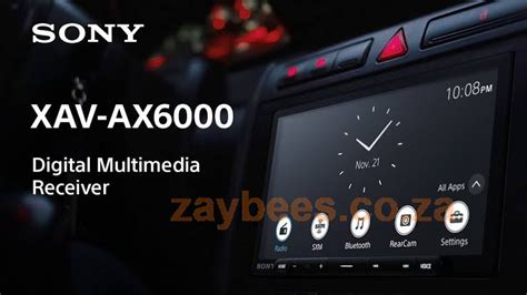 SONY XAV-AX6000 6.95″ WIRELESS CARPLAY ANDROID AUTO AV MEDIA RECEIVER