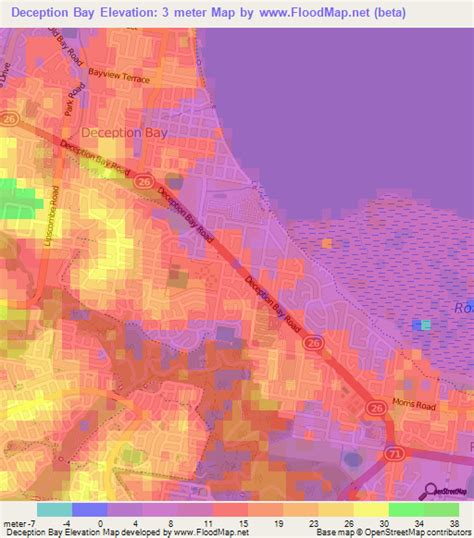 Elevation of Deception Bay,Australia Elevation Map, Topography, Contour