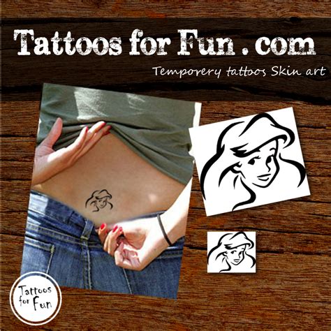 tattoos-for-fun-Beautiful-little-mermaid-temporary-tattoos - Tattoos ...