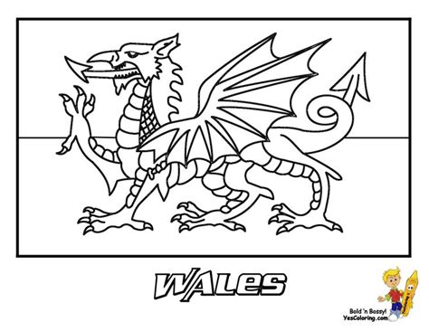 flag of wales - Google Search | Printable coloring pages, Free printable coloring pages ...