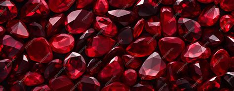 Premium Photo | Ruby red gemstone background gemstone textures