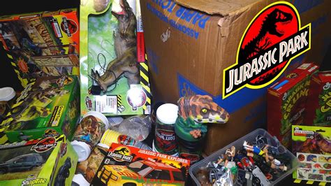 What's in the Box: Jurassic Park Merchandise AND TOYS! - YouTube