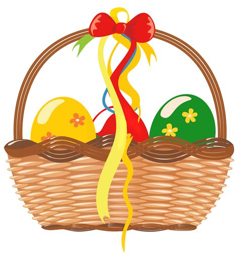 Easter Basket Clip Art Free - ClipArt Best