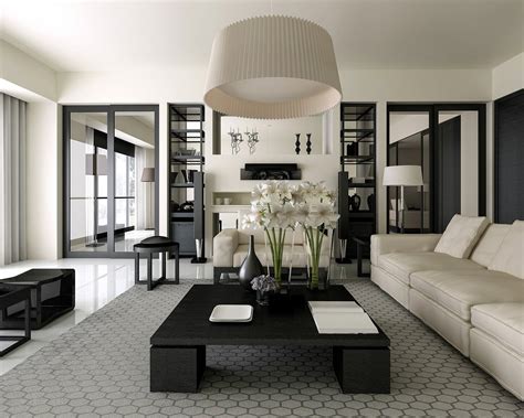 Classic and Chic: Black and White Living Room Decor | Decorilla Online