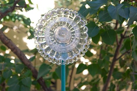 Diphylleia skeleton Flower Glass Flower, Yard Art, Garden Flower, Crystal - Etsy