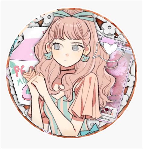 Aesthetic Anime Girl Icon Cute