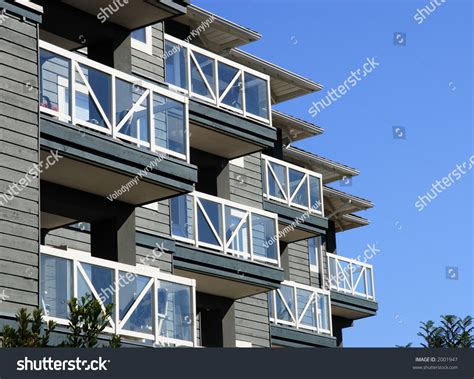 Balcony Apartment Building Stock Photo 2001947 - Shutterstock