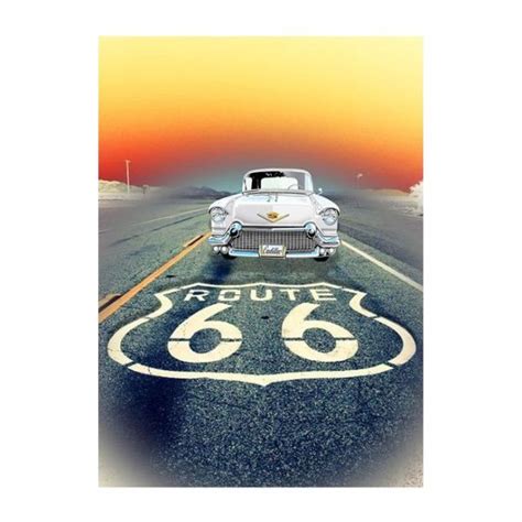 Route 66 Vintage Car Poster - A1 | Shop Today. Get it Tomorrow! | takealot.com