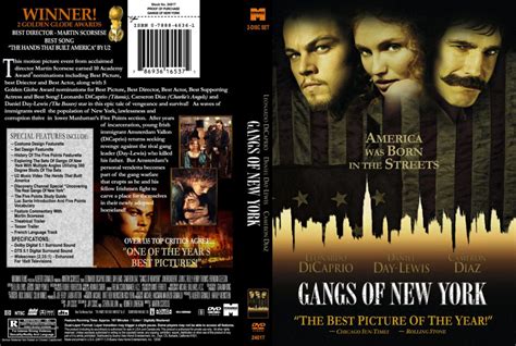 Gangs of New York dvd cover (2002) R1